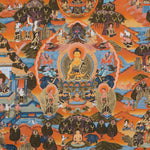 Life of Buddha Thangka Painting - Himalayas Shop