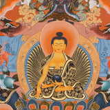 Life of Buddha Thangka Painting - Himalayas Shop