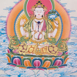 Chenrezig Thangka Painting