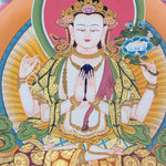 Chenrezig Thangka Painting