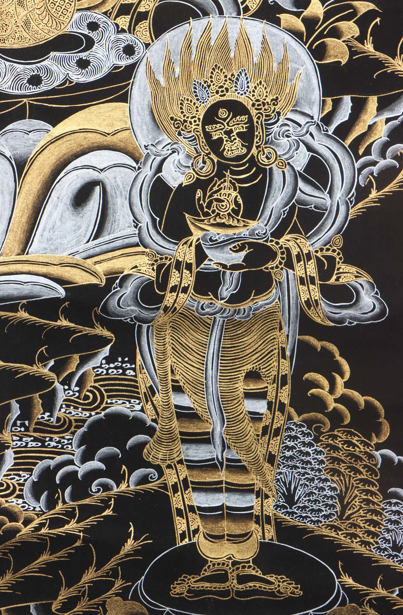 Green Tara Thangka - Himalayas Shop