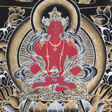 Shakyamuni  Buddha Thangka Painting - Painted only using natural stone color - Himalayas ShopBuddha Thangka Painting - Painted only using natural stone color - Himalayas Shop