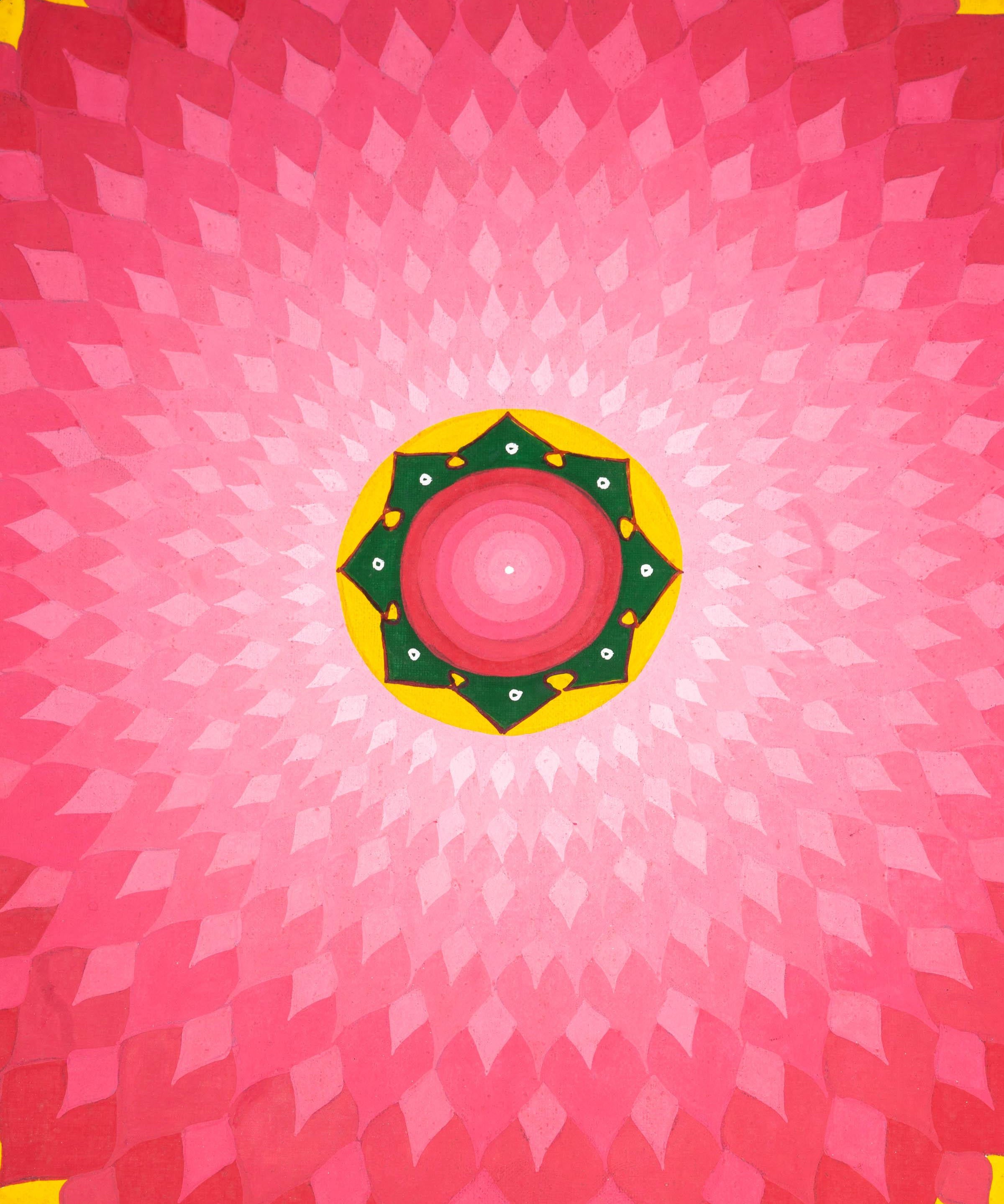 Red Lotus Mandala - Himalayas Shop