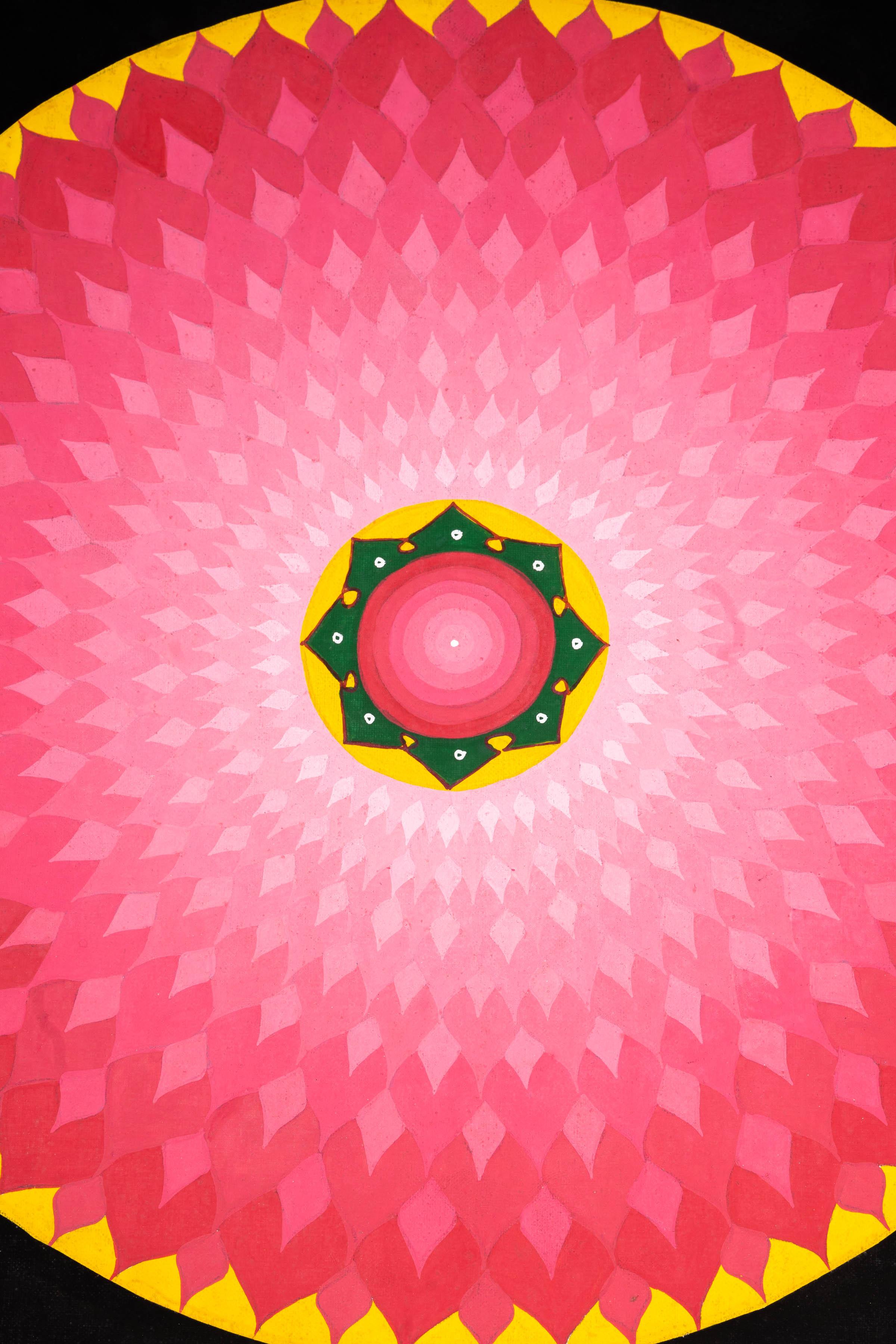 Red Lotus Mandala - Himalayas Shop