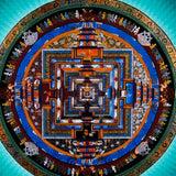 Green Kalachakra Mandala - Himalayas Shop