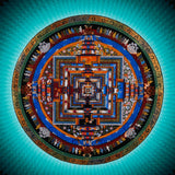 Green Kalachakra Mandala - Himalayas Shop