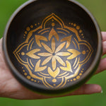 Tibetan Singing Bowl - Lotus Art