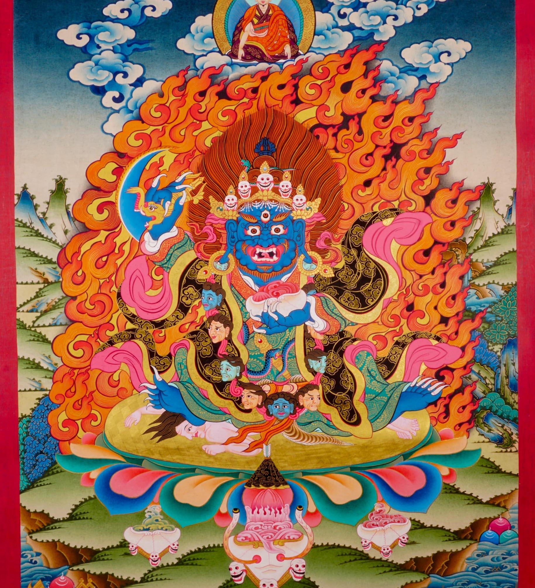 Mahakal Thangka Art