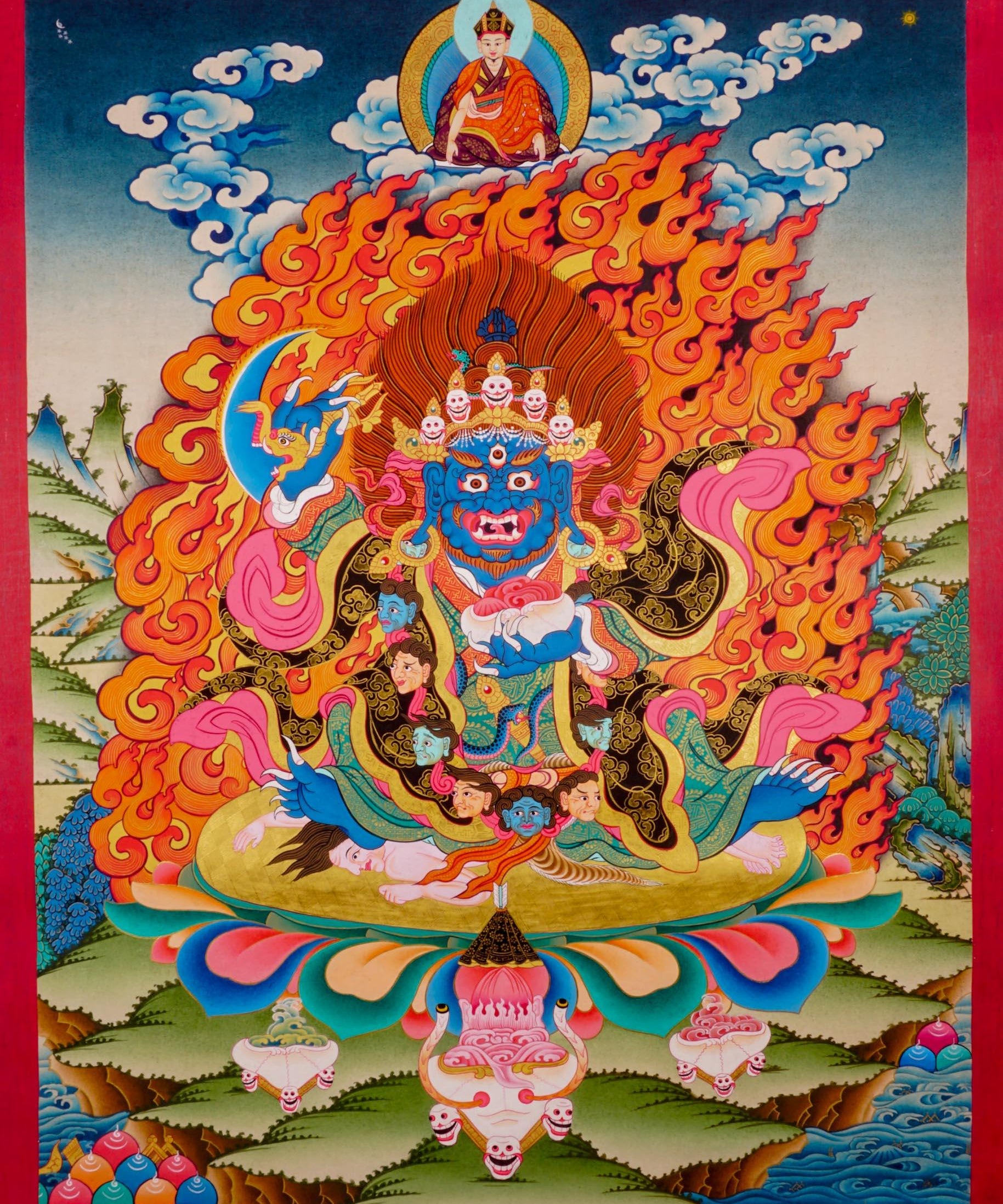 Mahakal Thangka Art