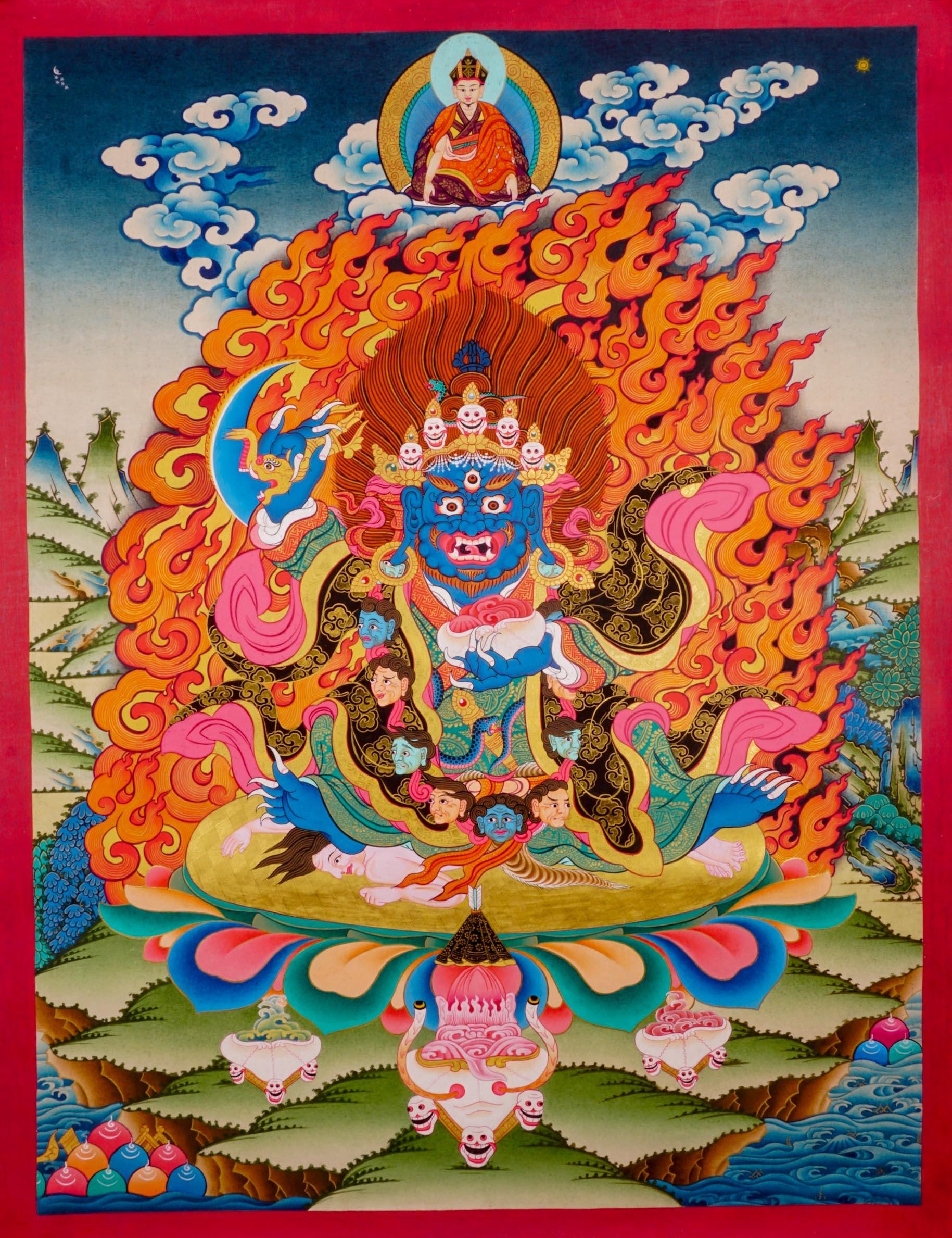Mahakal Thangka Art