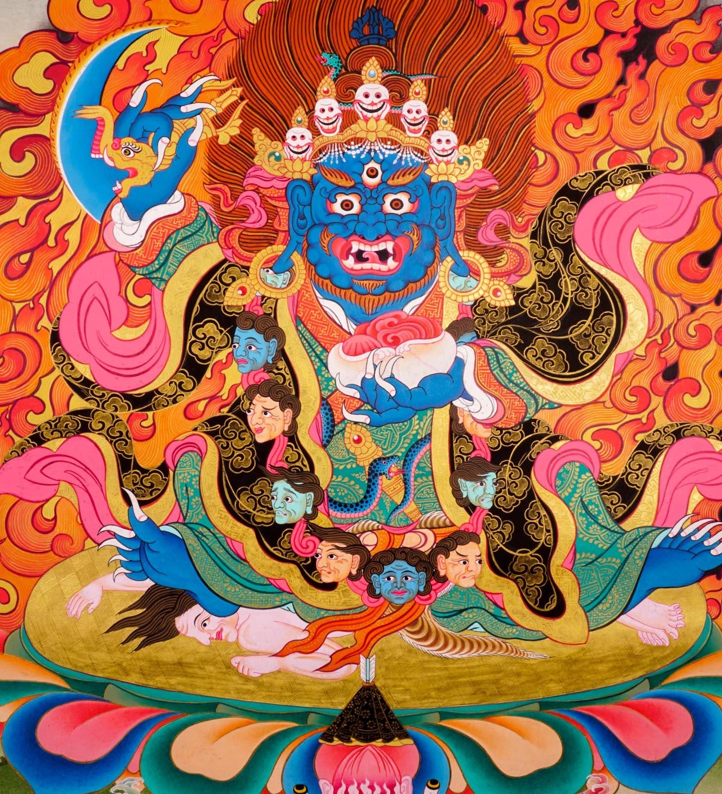 Mahakal Thangka Art