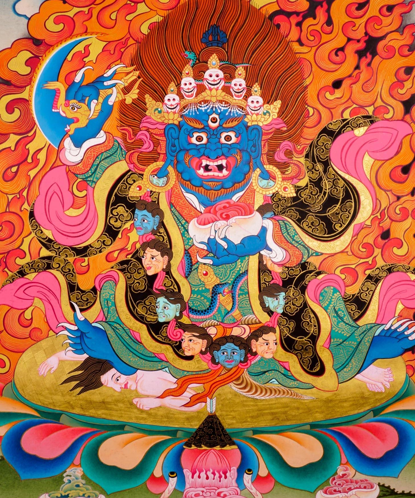 Mahakal Thangka Art