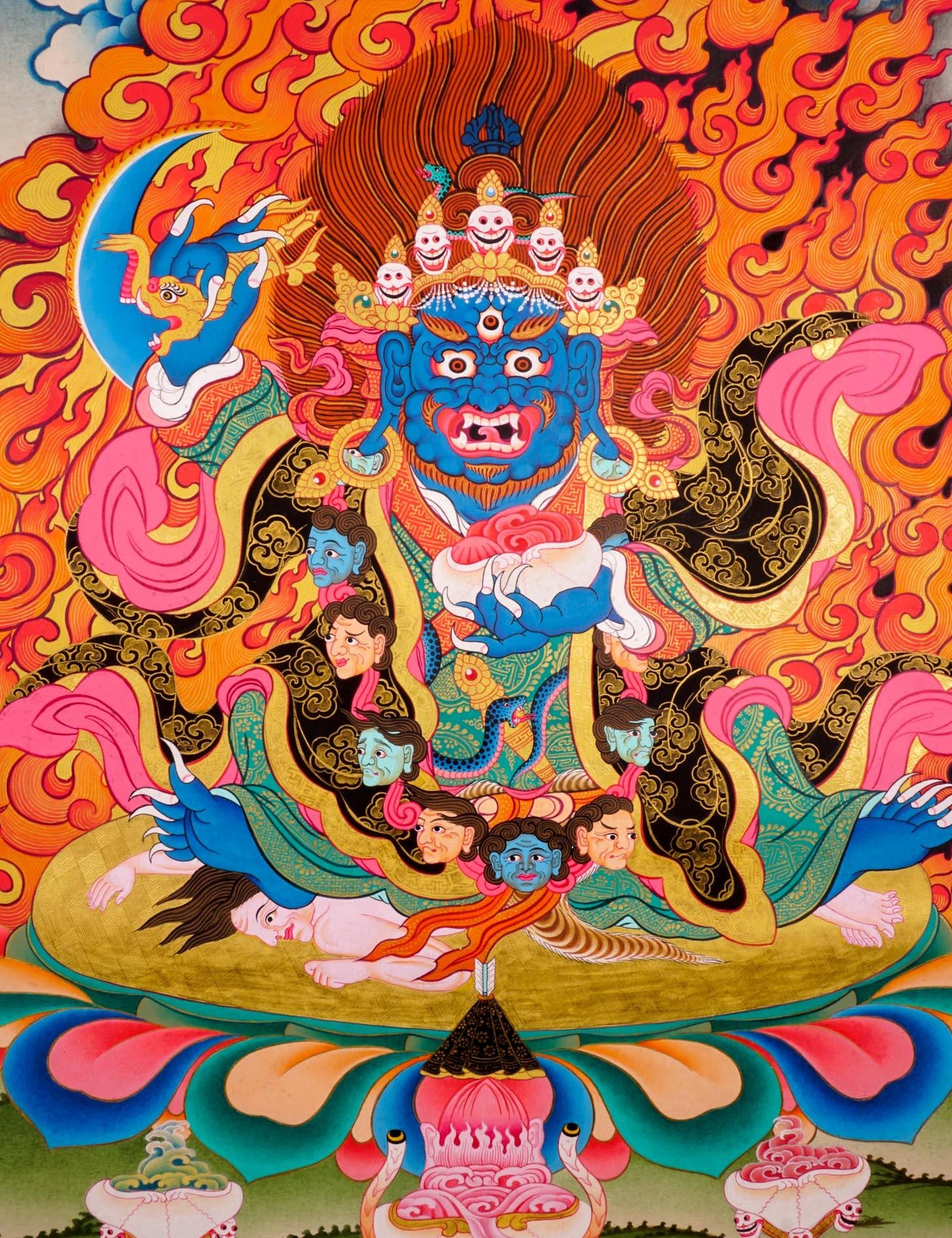 Mahakal Thangka Art