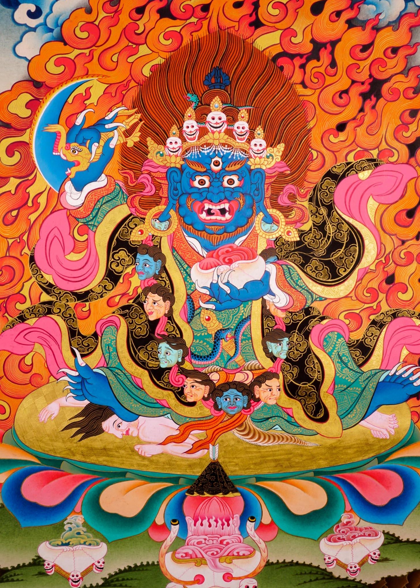 Mahakal Thangka Art