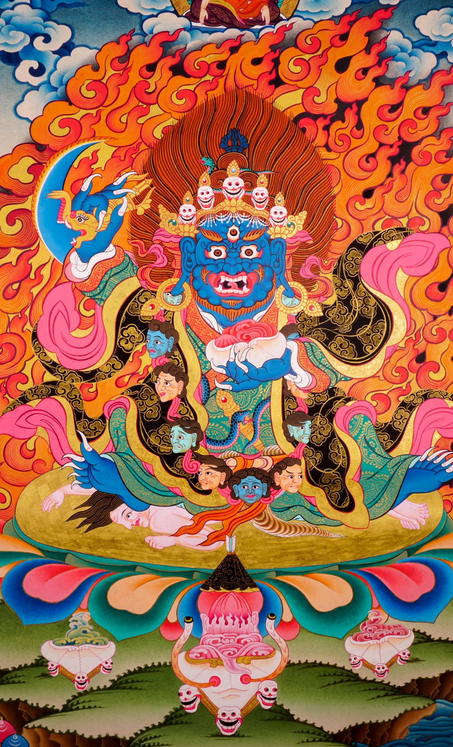 Mahakal Thangka Art