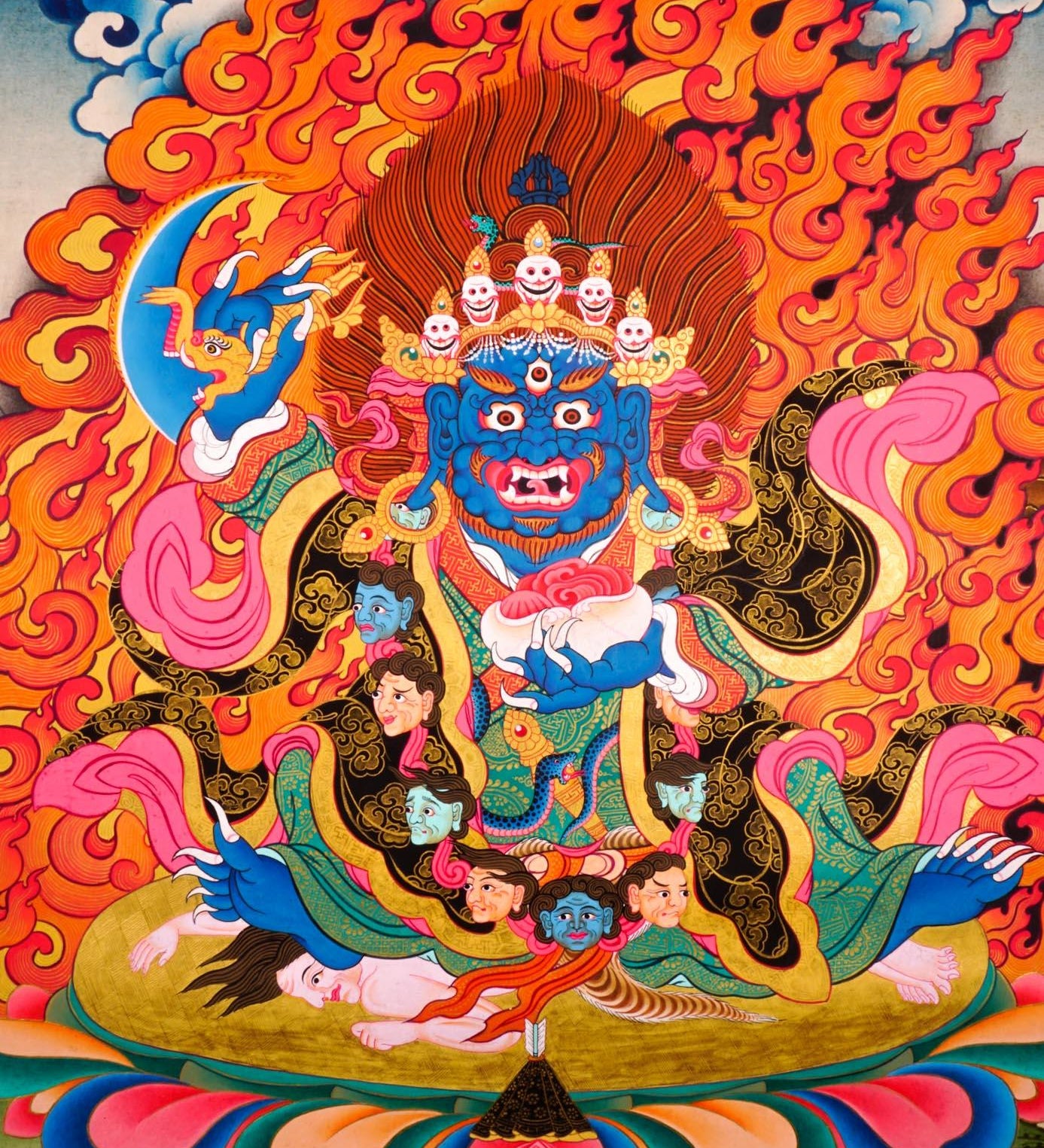 Mahakal Thangka Art