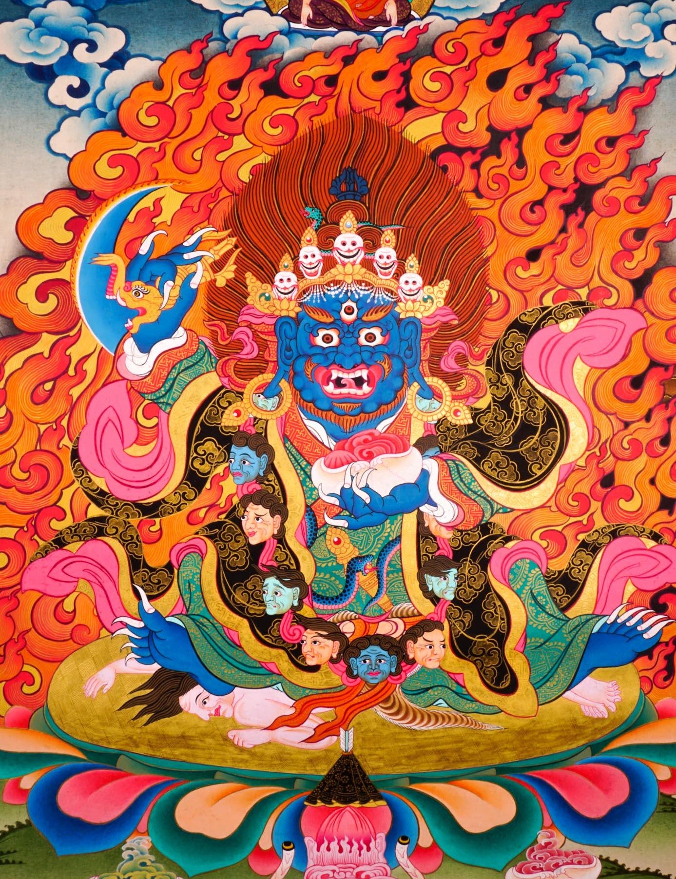 Mahakal Thangka Art