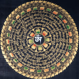 Black and Gold Mandala Thangka - Himalayas Shop