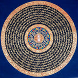 Mantra Mandala Thangka Painting