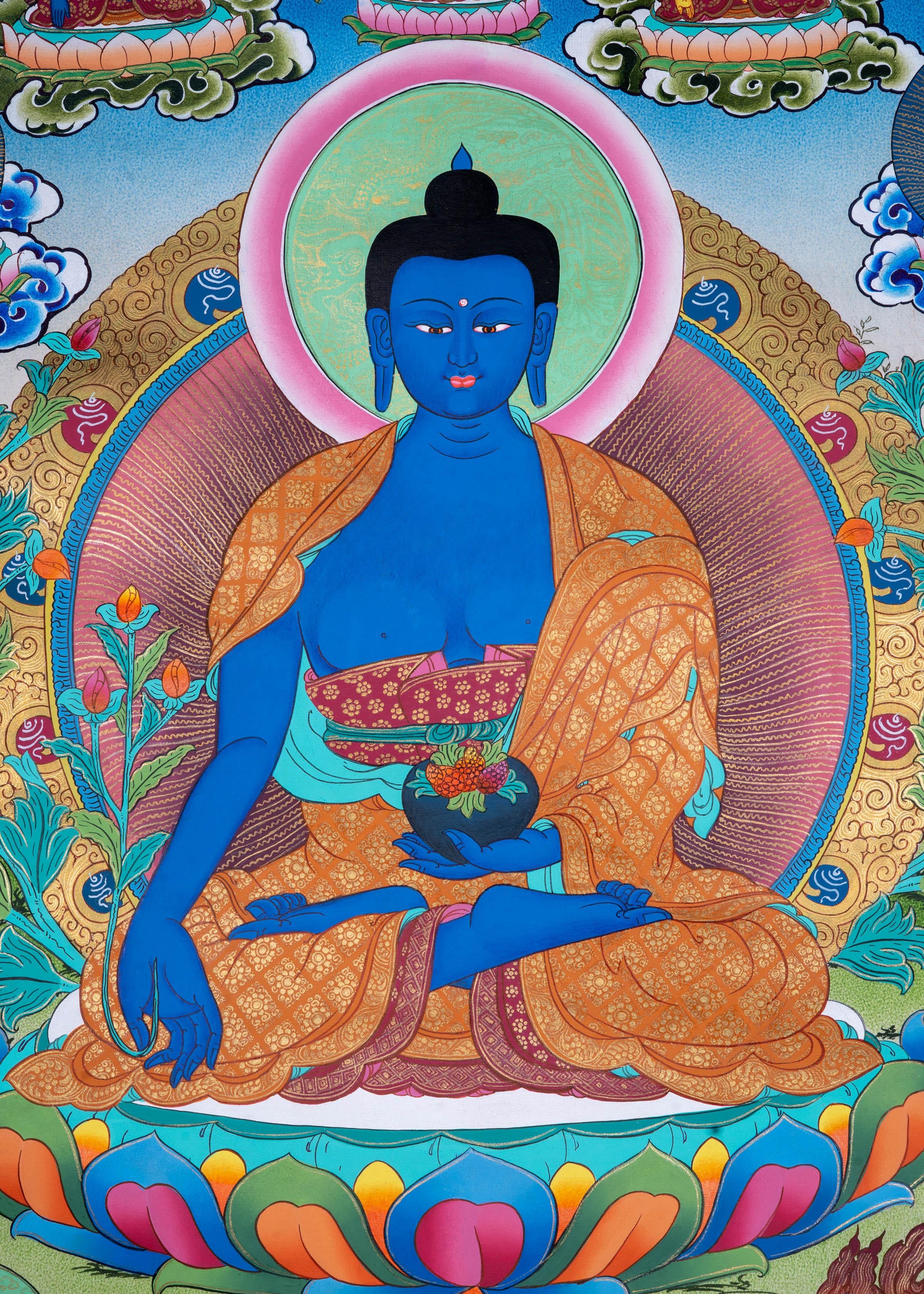 Healing Blue Medicine Buddha - Himalayas Shop