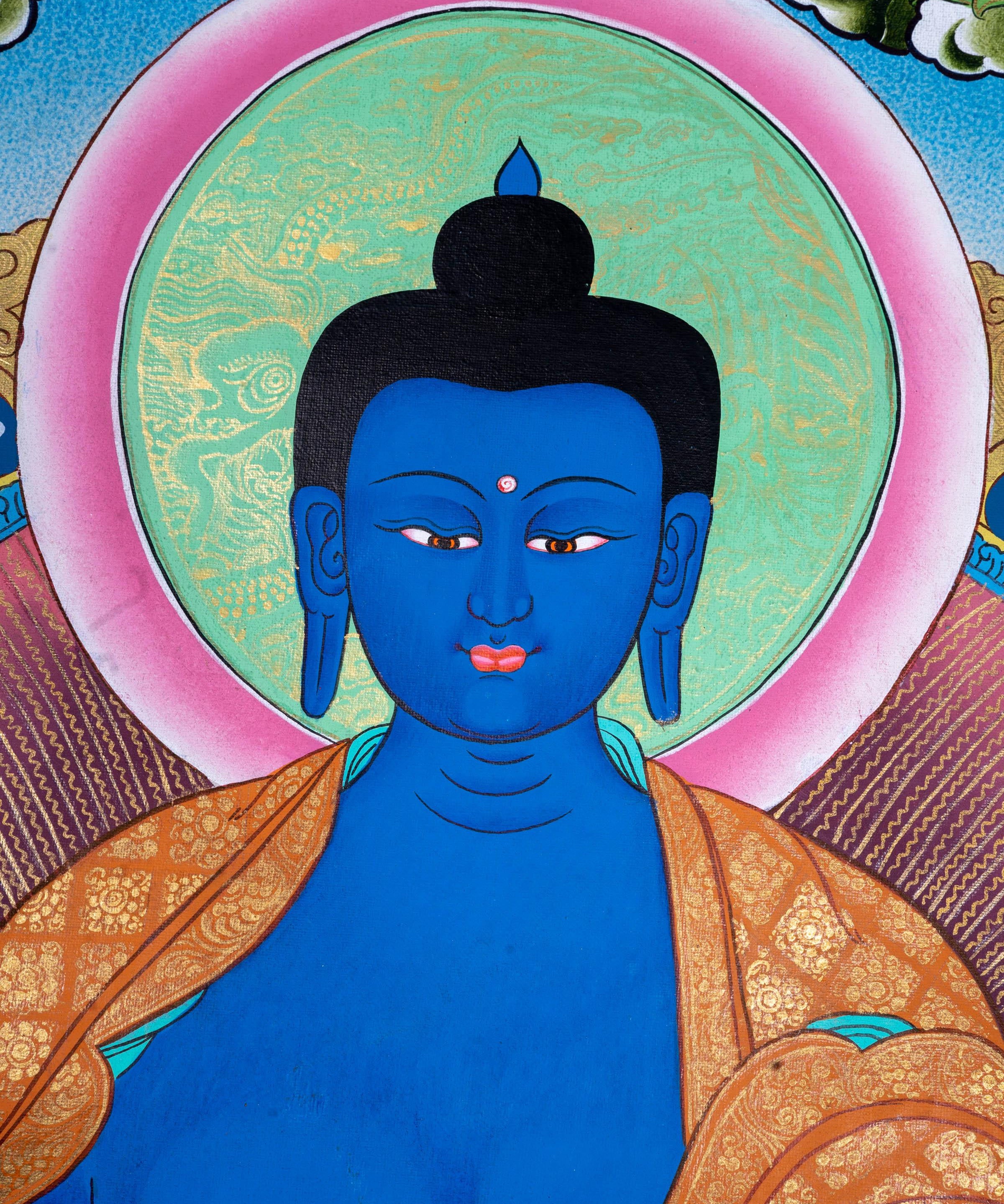 Healing Blue Medicine Buddha - Himalayas Shop