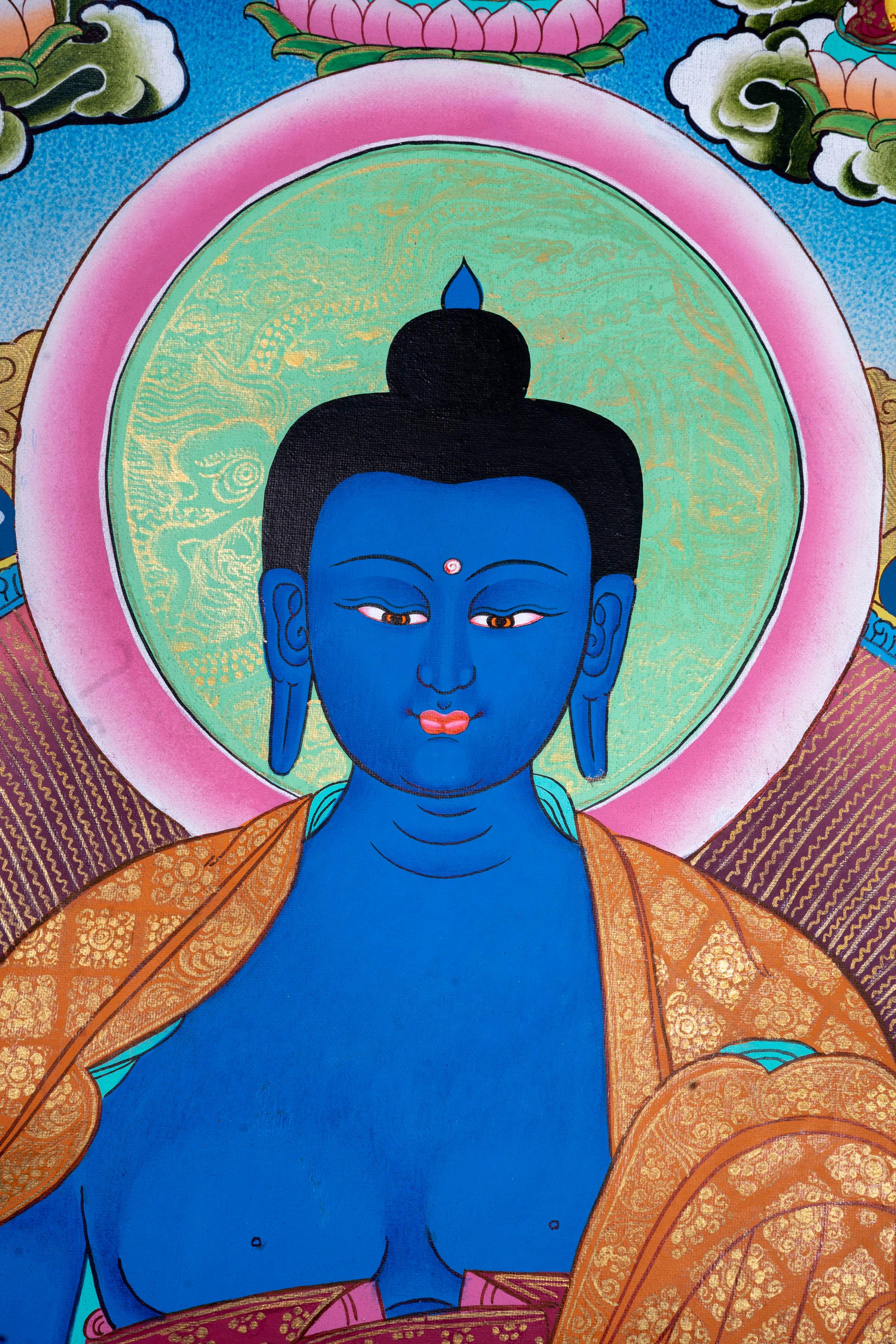 Healing Blue Medicine Buddha - Himalayas Shop