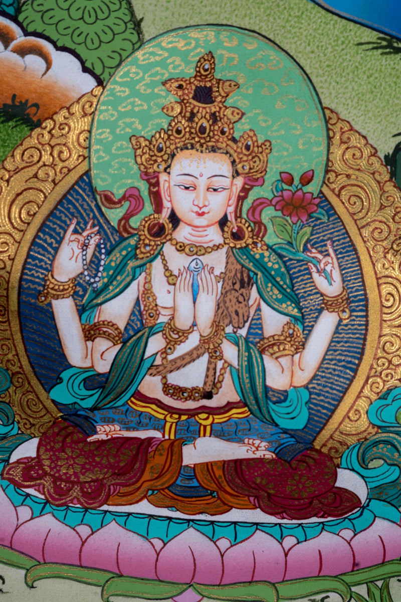 Healing Blue Medicine Buddha - Himalayas Shop