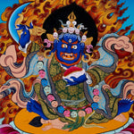 Mahakala Thangka Painting - Himalayas Shop