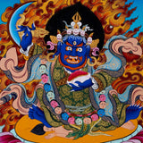 Mahakala Thangka Painting - Himalayas Shop