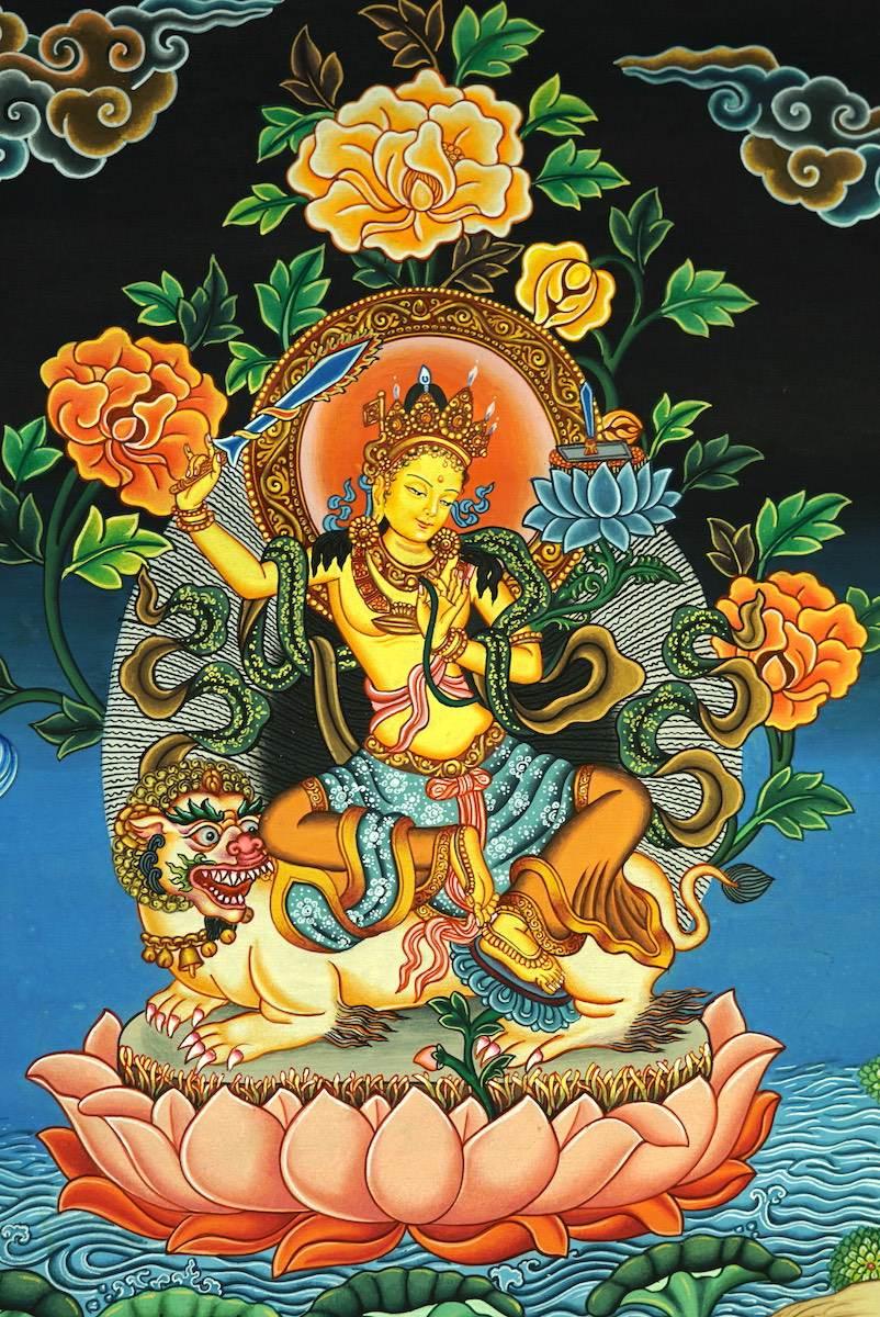 Manjushri Thagnka of Wisdom