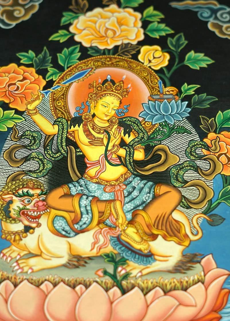 Manjushri Thagnka of Wisdom