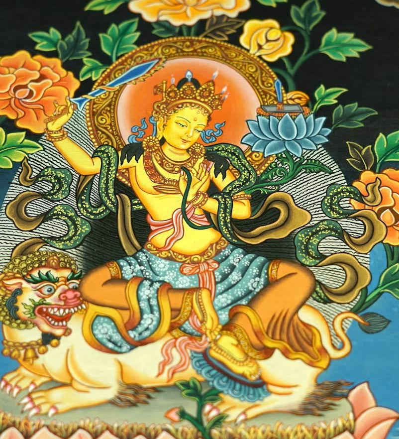 Manjushri Thagnka of Wisdom