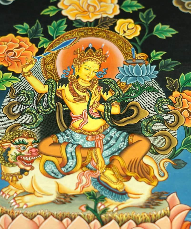 Manjushri Thagnka of Wisdom