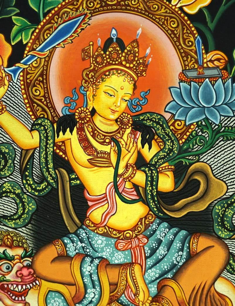 Manjushri Thagnka of Wisdom