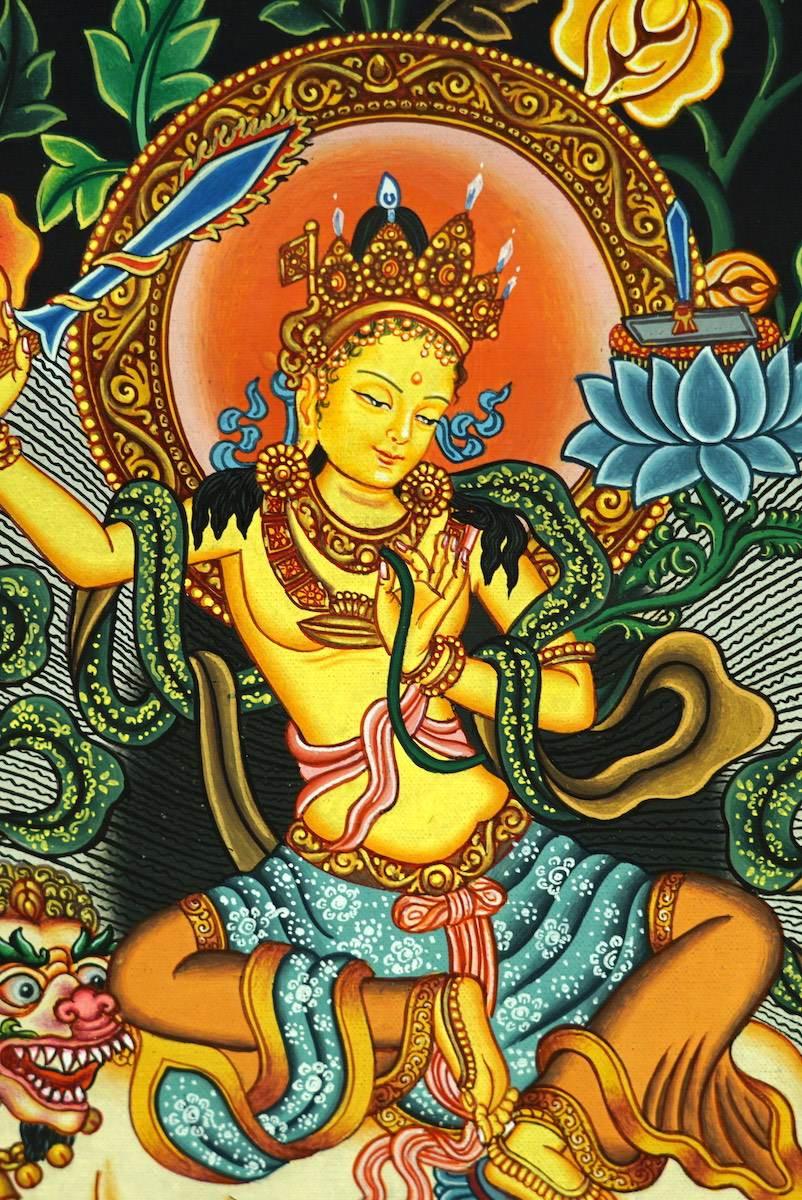 Manjushri Thagnka of Wisdom