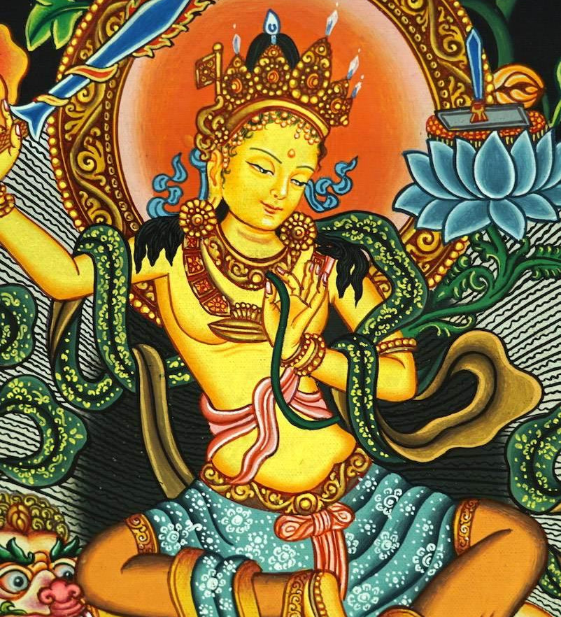 Manjushri Thagnka of Wisdom