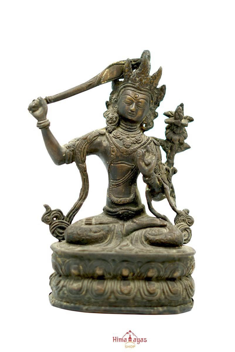 Manjushri statue for Wisdom - Himalayas Shop