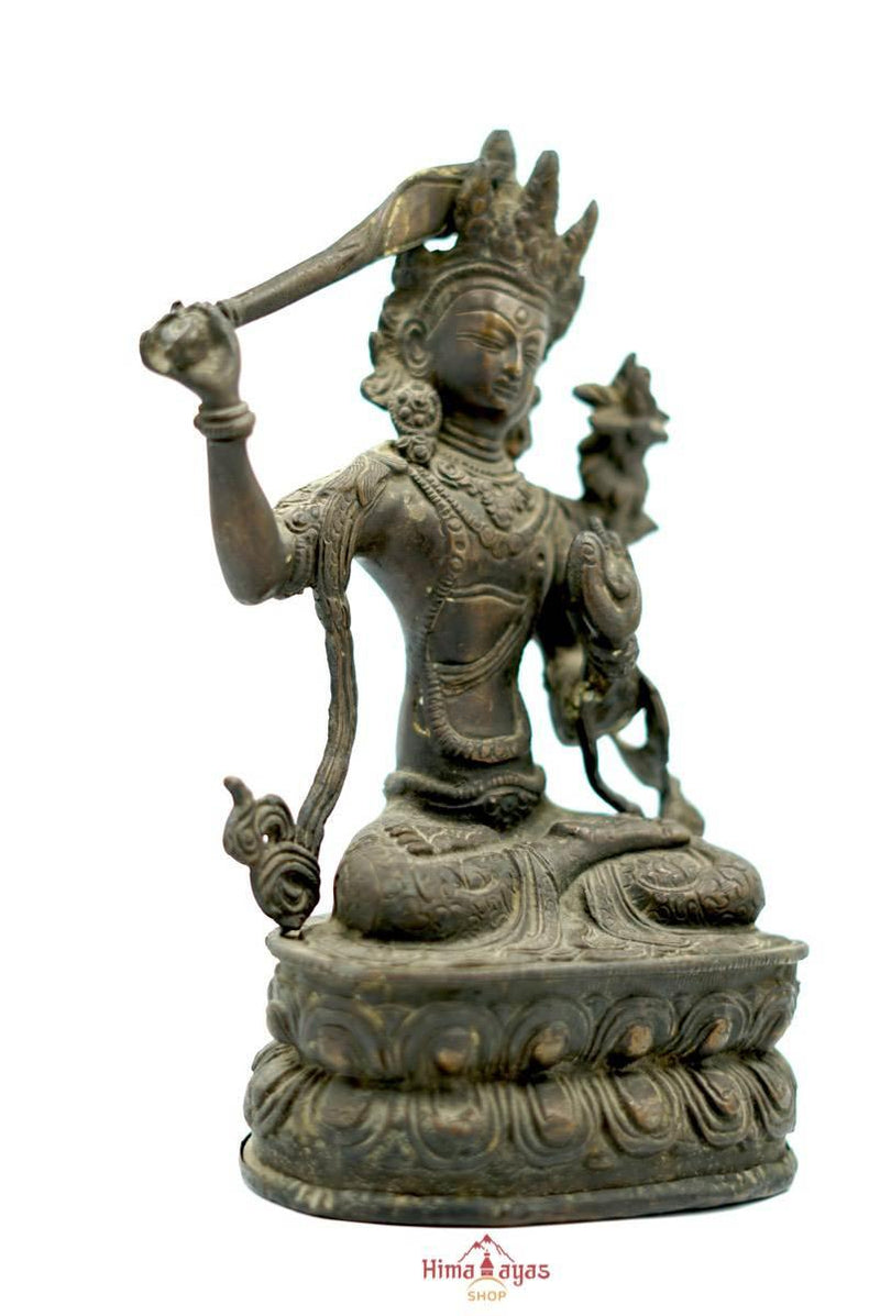 Manjushri statue for Wisdom - Himalayas Shop