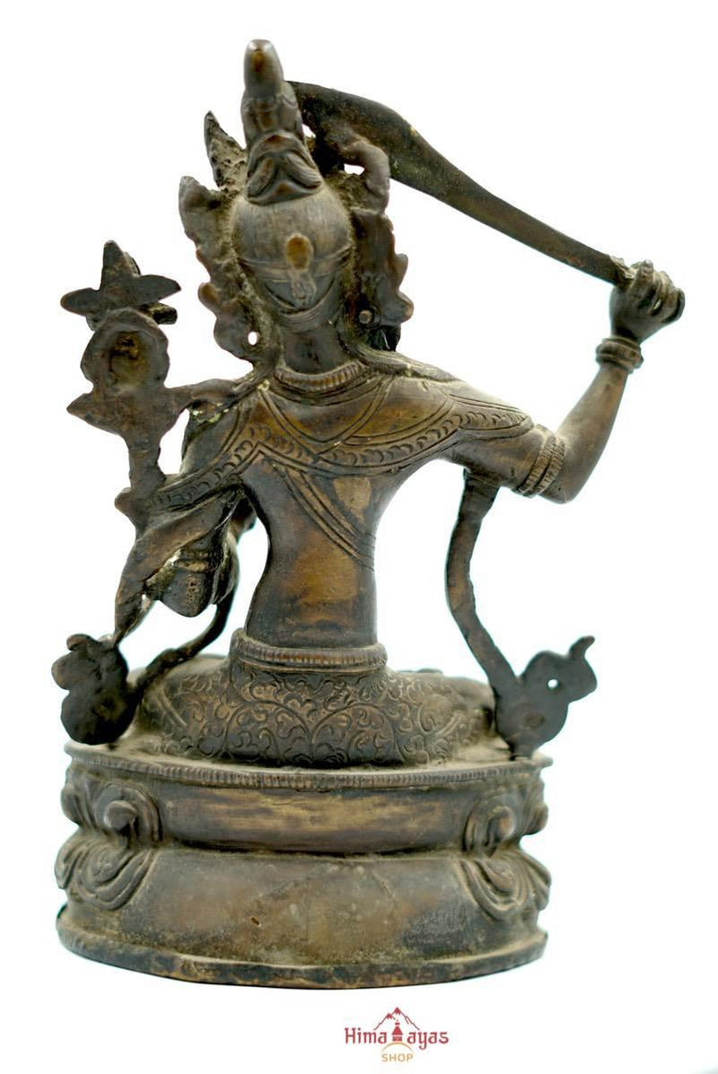 Manjushri statue for Wisdom - Himalayas Shop
