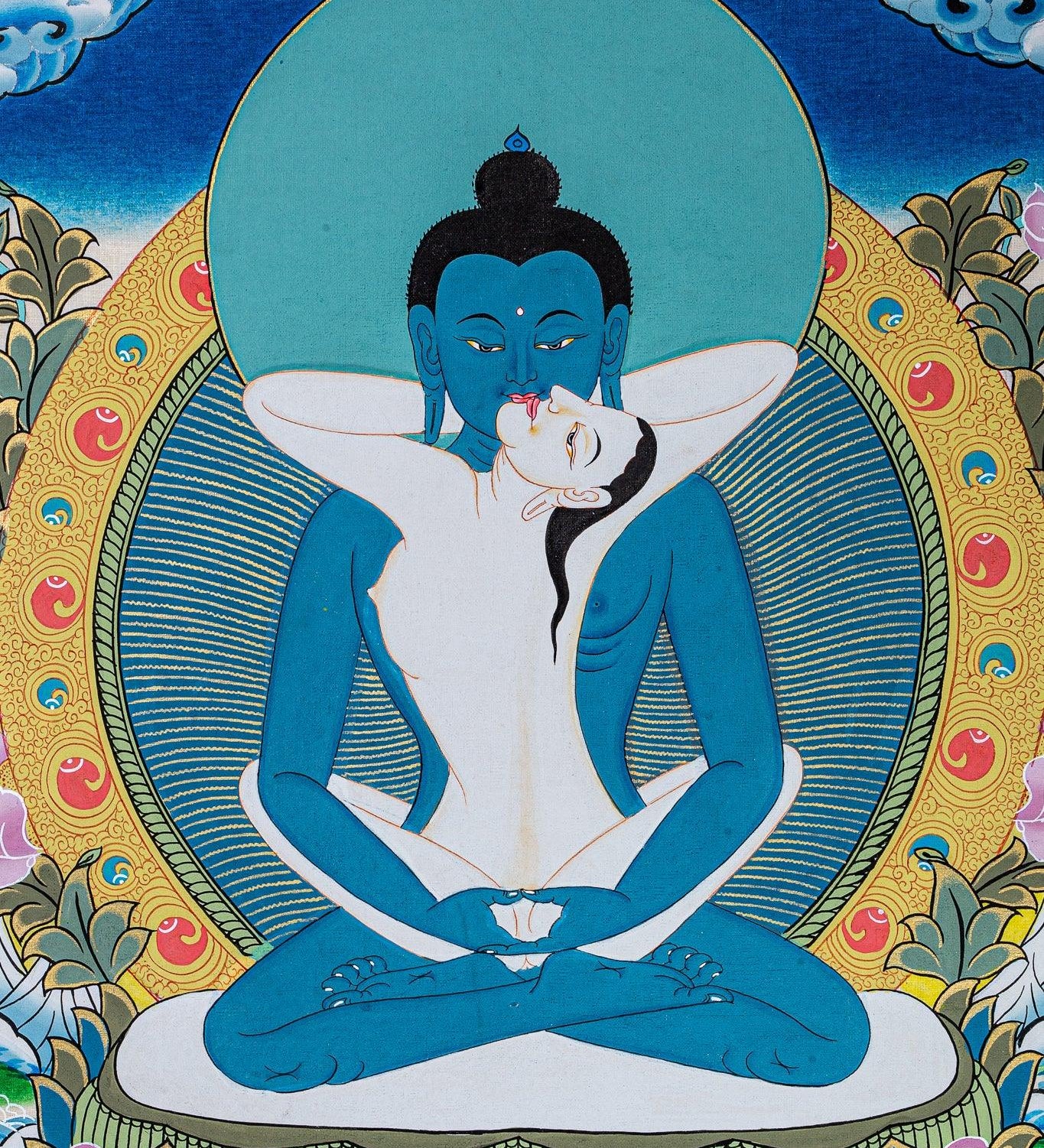 Samantabhadra Union Tibetan Thangka Art