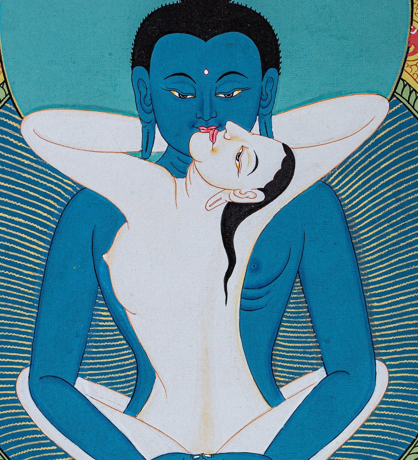 Samantabhadra Union Tibetan Thangka Art