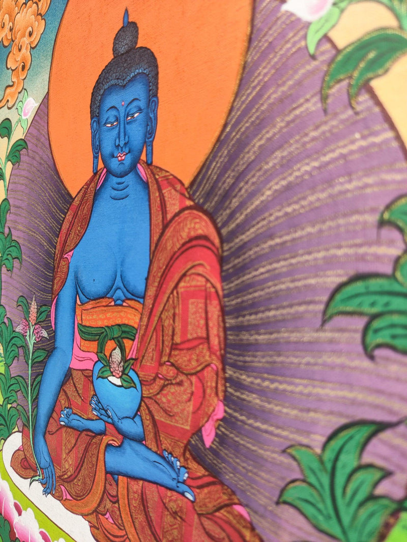 Best Medicine Buddha  Thangka Painting