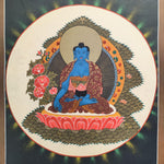 Paradise of Medicine Buddha Thangka