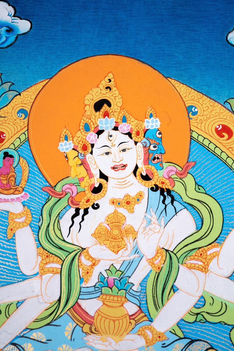 Namgyalma Thangka Painting - Himalayas Shop