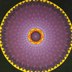 Purple lotus mandala thangka