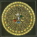 OM mandala thangka art