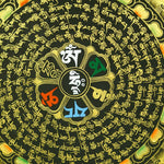 OM mandala thangka art