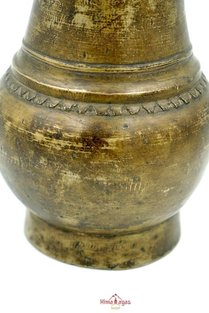 Antique Water Pot - Ankhora made with brass - Himalayas Shop