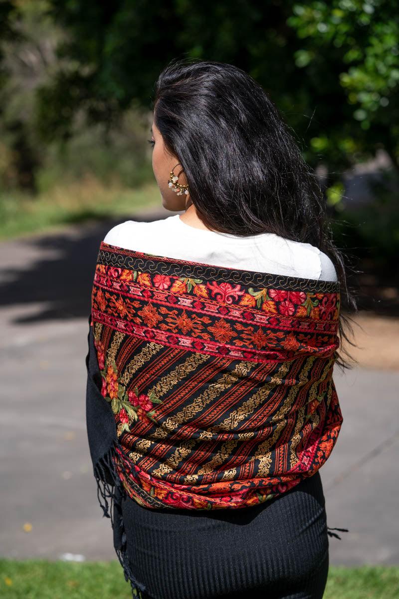 Pashmina shawl, pashmina scarf, wrap, stole or cashmere blanket.