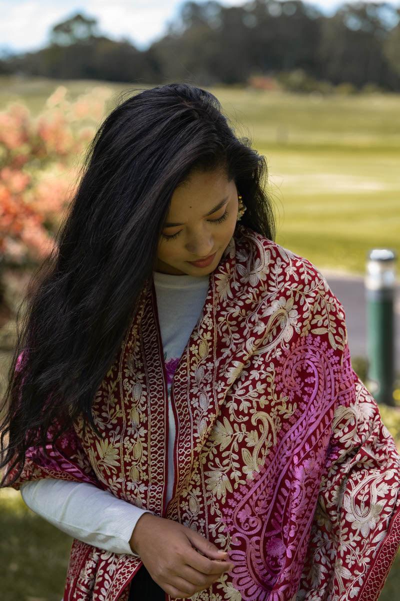 Pashmina shawl for winter and summer season